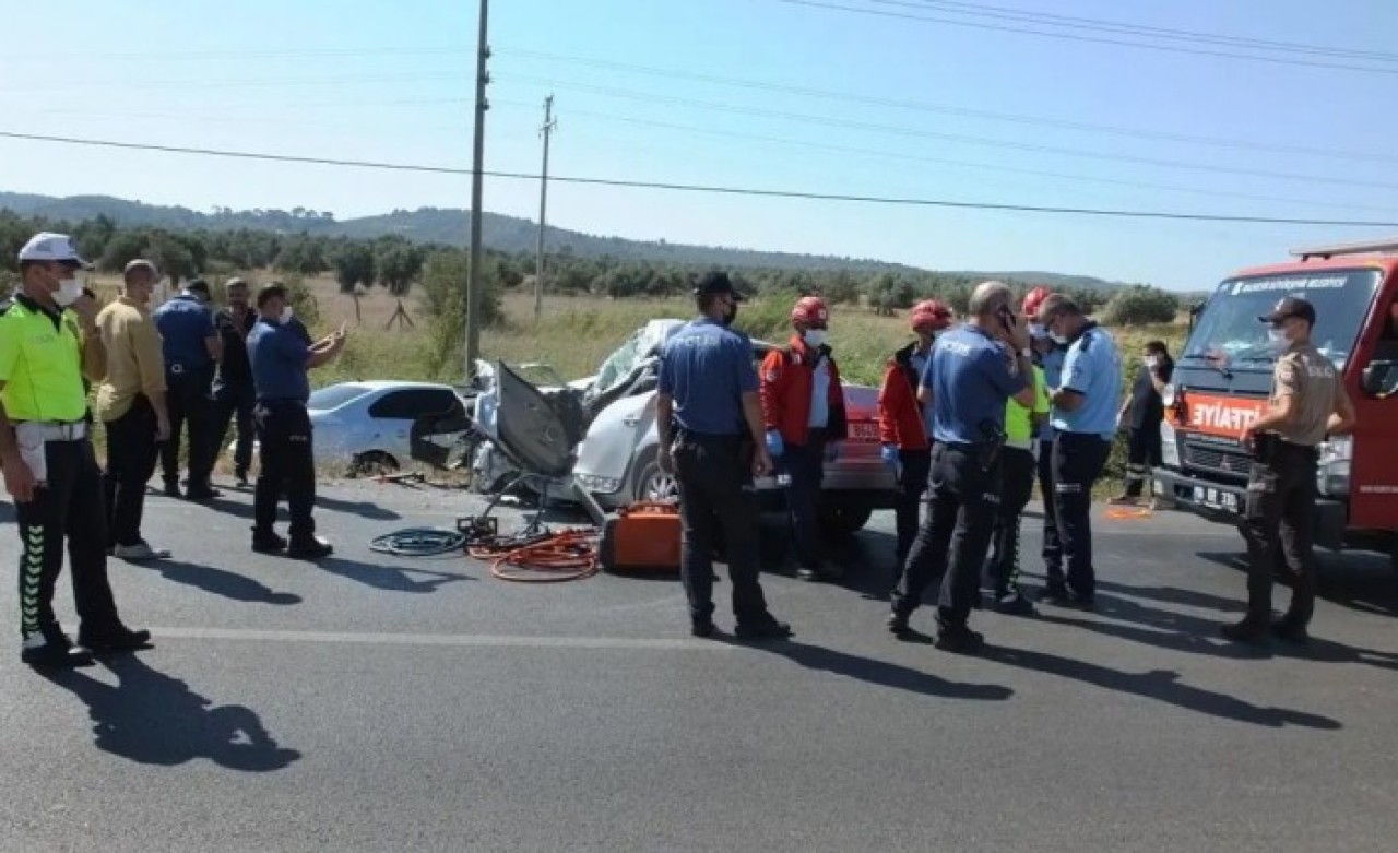 Balıkesir'de feci kaza: Habil Kutluay öldü,  kızı Damla Kutluay ağır yaralı