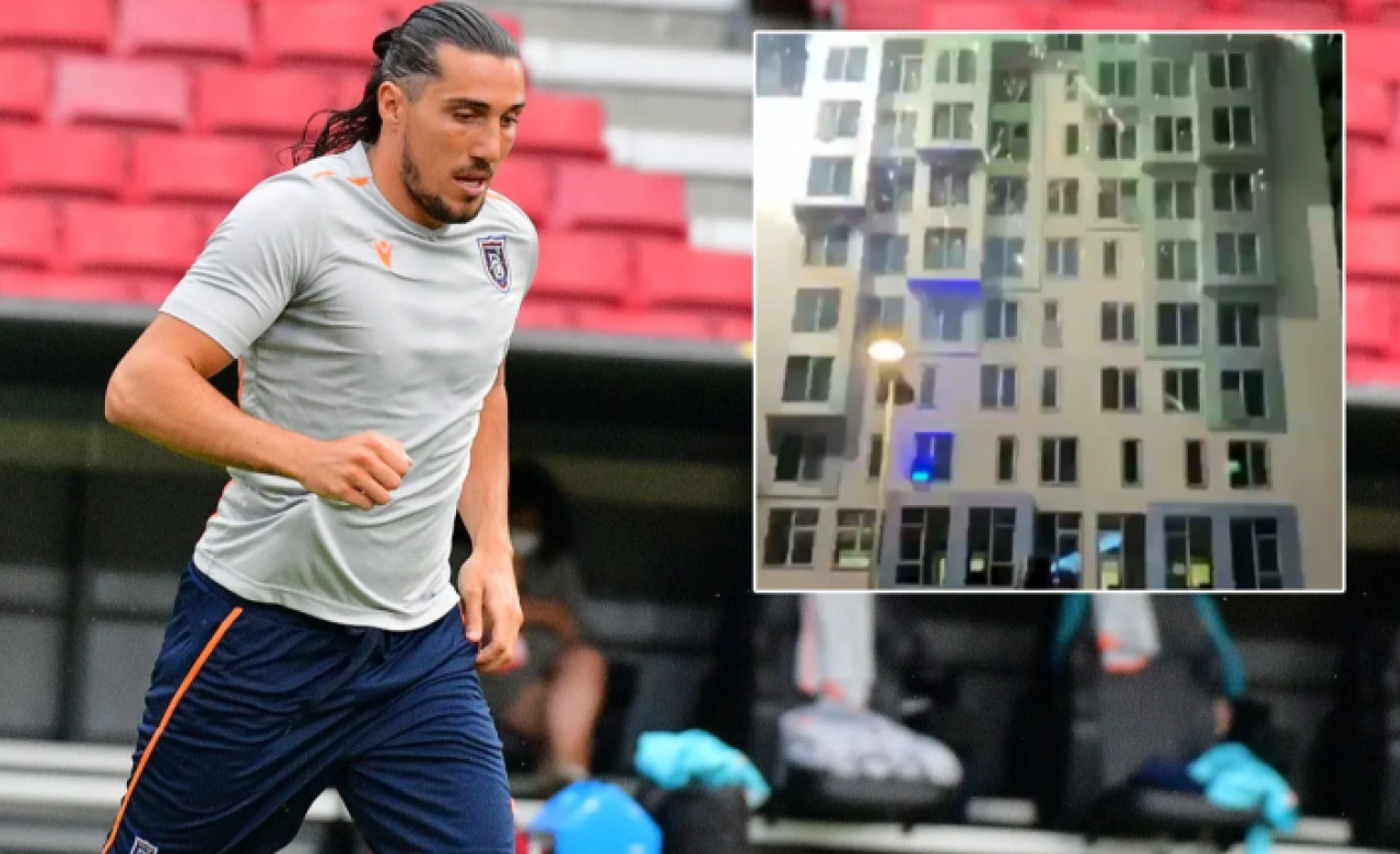 Medipol Başakşehir'in kaldığı otele havai fişek saldırısı!