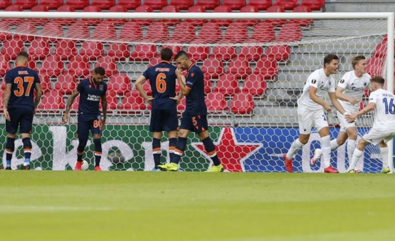 Başakşehir'e Kopenhag'da büyük şok