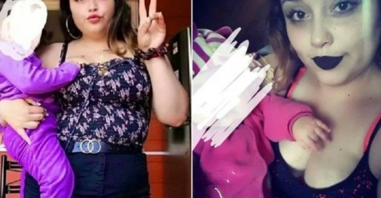 Bebeği ile uygunsuz fotoğraf paylaşan Elif Sarı yakalandı: Bakın kim çıktı?