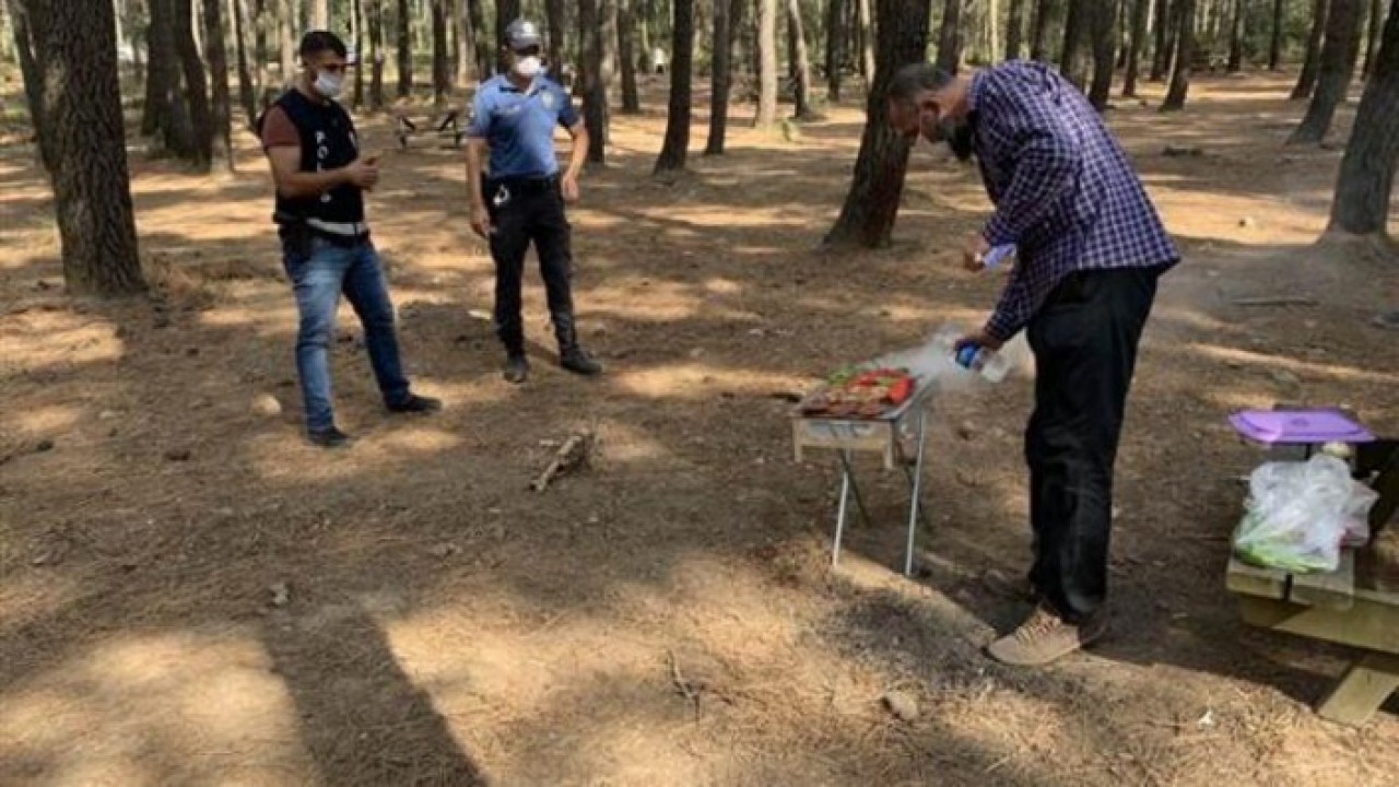 İstanbul'da mangal operasyonu: Polis tek tek söndürdü!