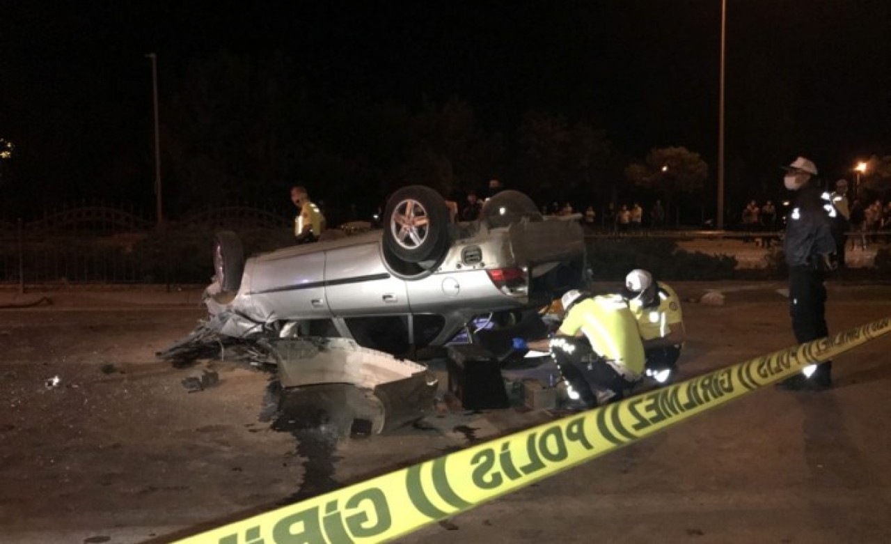 Konya'da feci kaza: Mustafa Yıldız öldü