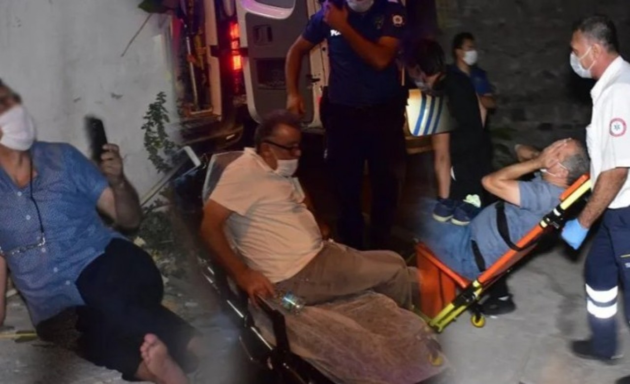 Kumar baskınında yüksekten atlayan 3 kişi yaralandı