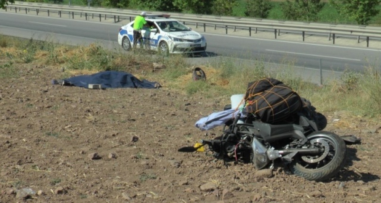 Motosiklette feci son: Sercan Sönmezocak öldü