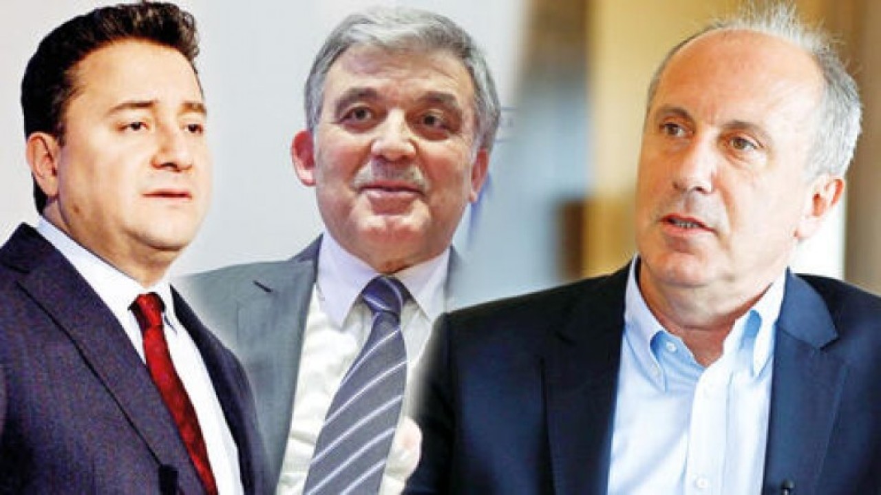 Muharrem İnce,  Gül ile Babacan'ı ıskartaya çıkardı!