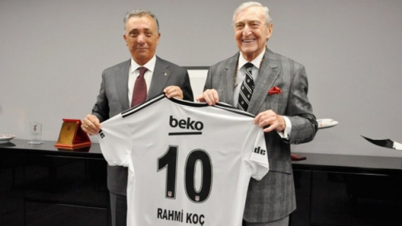 Rahmi Koç'tan Beşiktaş'a dev bağış