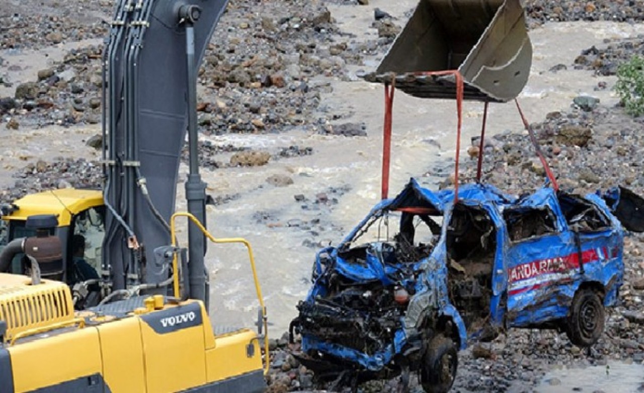 Sel felaketinde bir şehit daha:  Vefat eden kişi sayısı ise 6’ya yükseldi