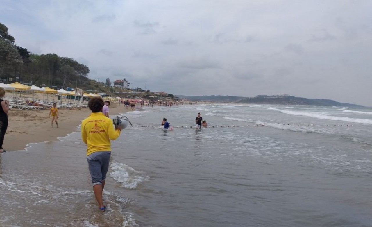 Şile'de denize girmek yasaklandı