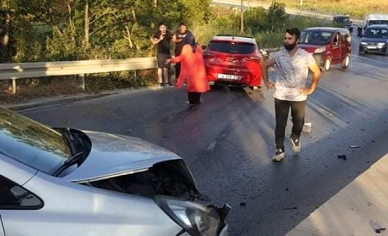 Silivri’de zincirleme kaza: 18 yaralı