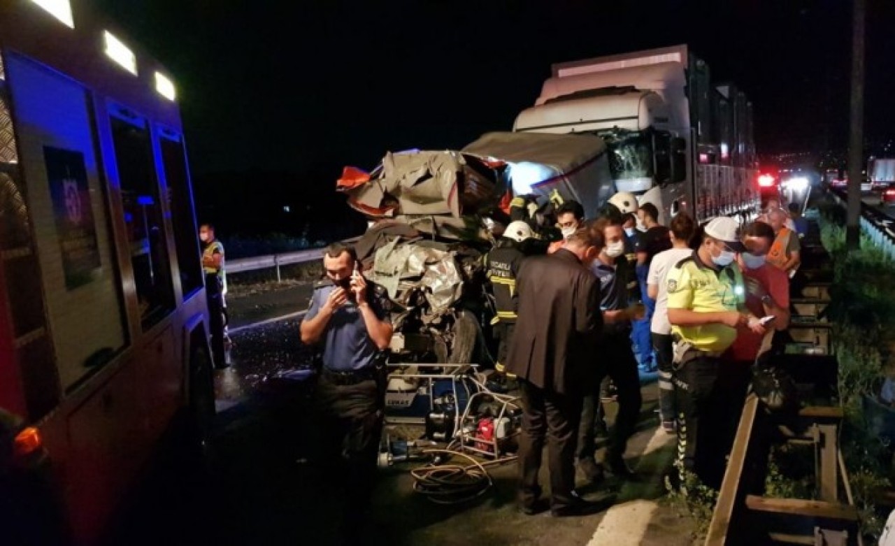 TEM'de feci kaza: Serhat Bilgiç öldü