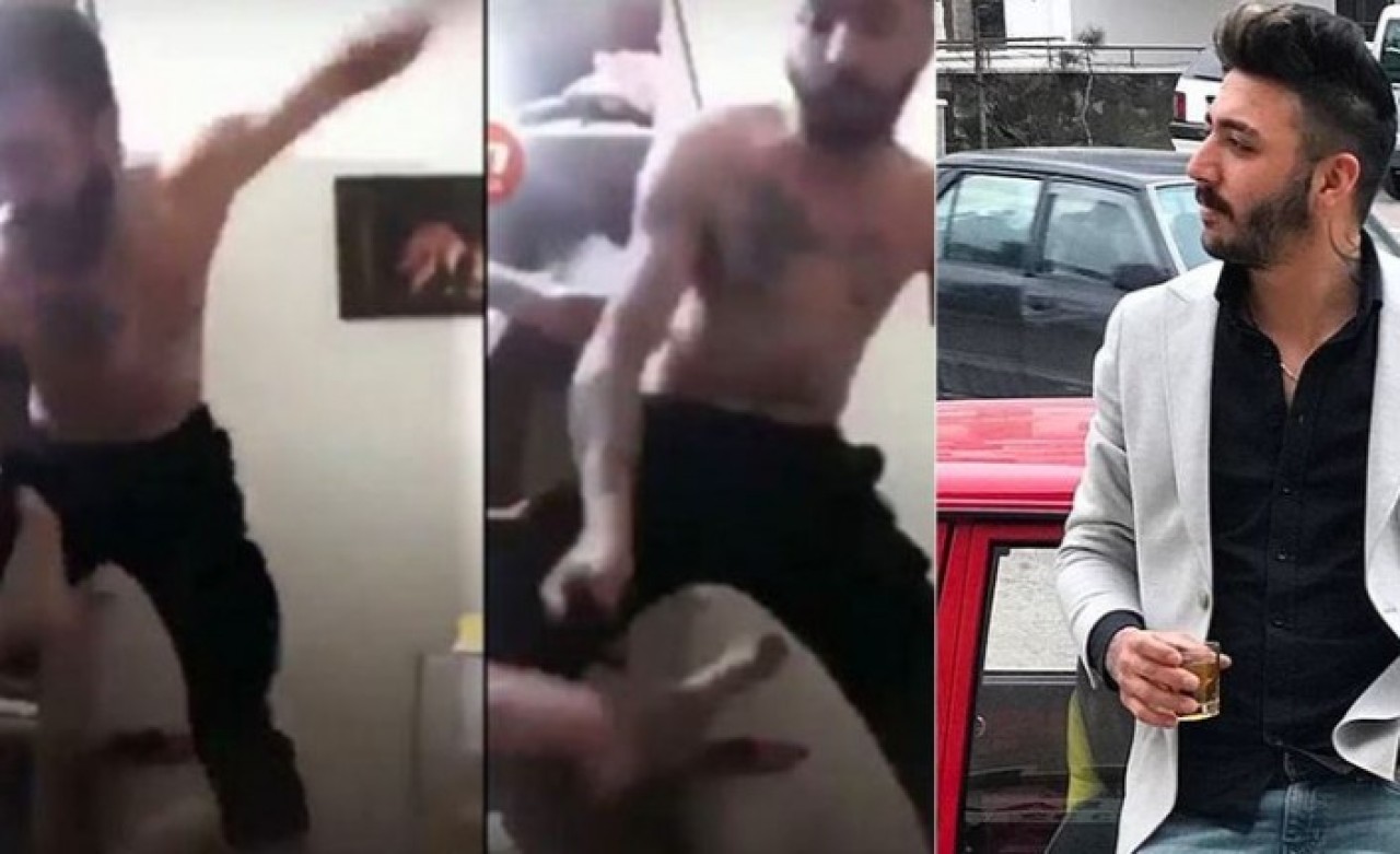 TikTok fenomeni Gökhan Özbolat canlı yayında sevgilisini dövdü