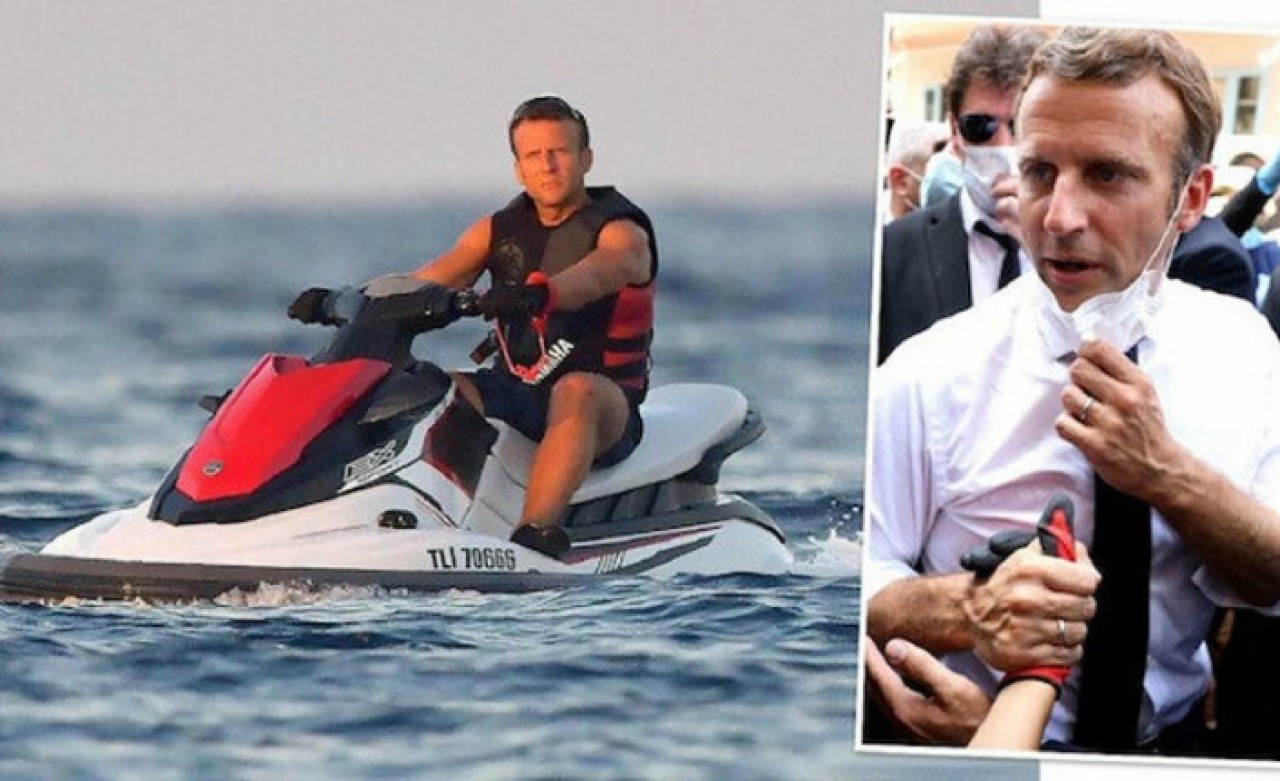 Türkiye'ye karşı asker göndereceğini açıklayan Macron'la İngilizler böyle dalga geçti!