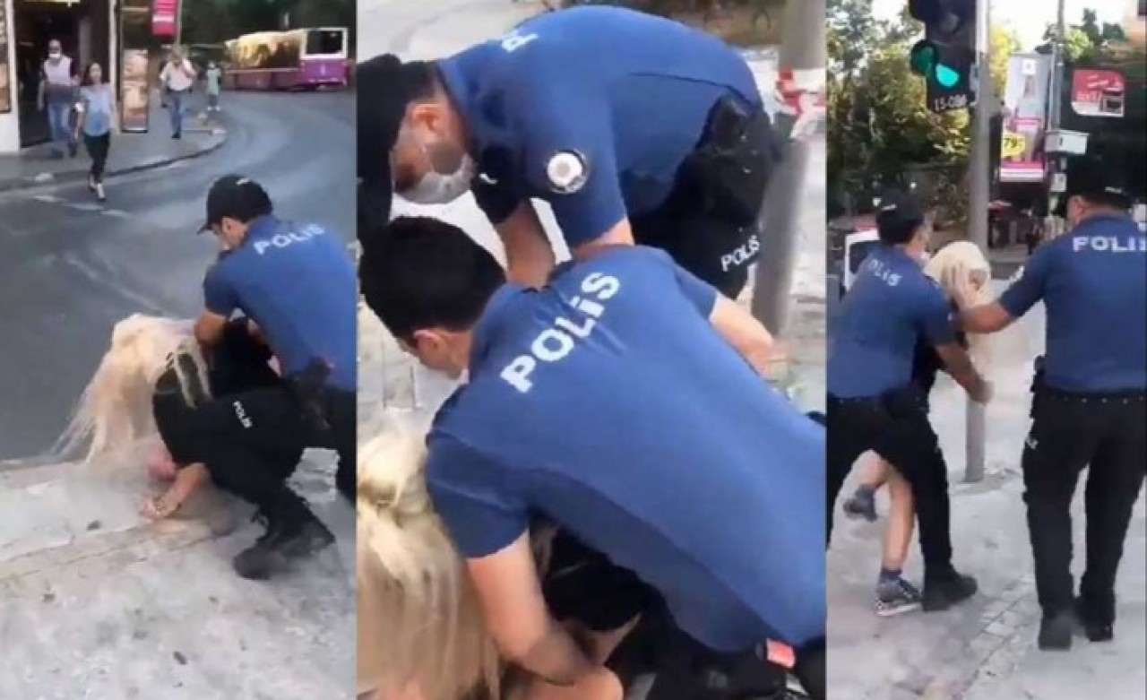 Yurtiçi Kargo çalışanı Kadıköy'de polislerle tartışan Rana Batı'nın adres bilgilerini yayınladı: Katliam çağrısı yaptı!