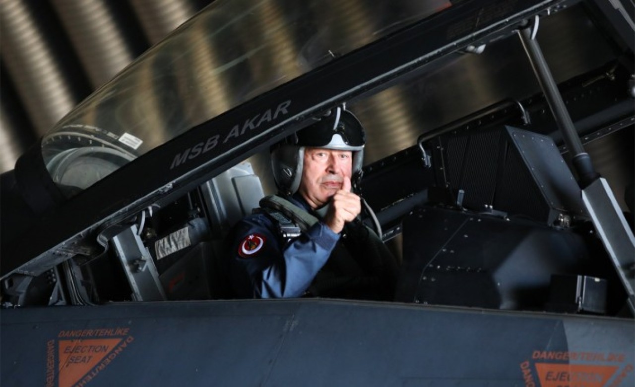 Hulusi Akar'dan Atatürk'ün sözüyle Doğu Akdeniz mesajı: Geldikleri gibi giderler