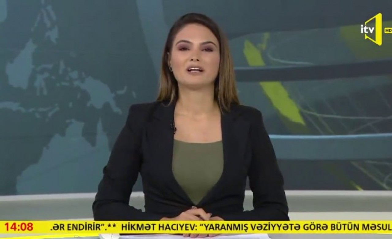 Azerbaycanlı spiker,  6 köyün kurtarıldığını müjdelerken gözyaşlarına boğuldu!