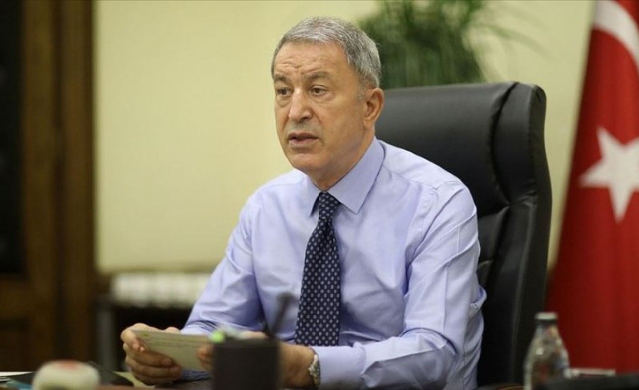 Bakan Akar'dan Doğu Akdeniz açıklaması: Biz işimizi yapmaya devam ediyoruz