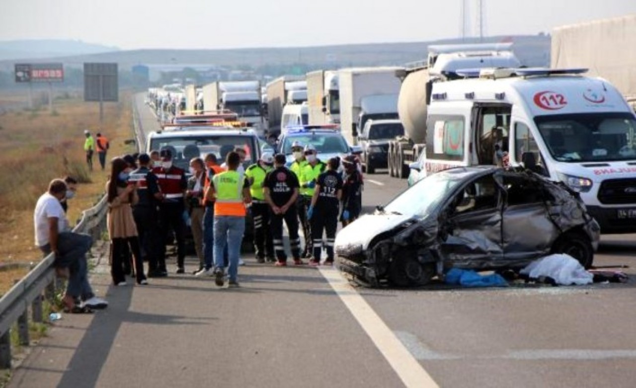 Bolu'da feci kaza: Feyza Yatmaz öldü!