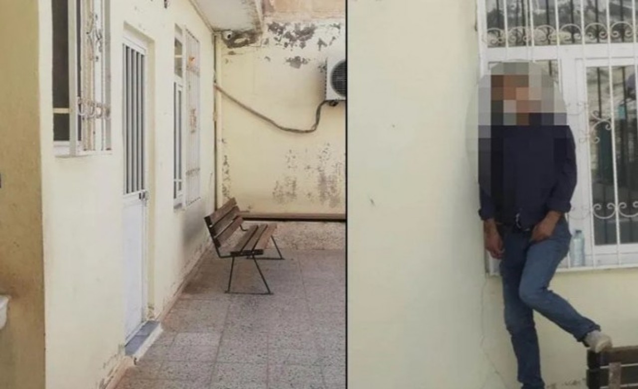 Cami avlusunda Salih Kurtoğlu'nun iple asılı cesedi bulundu