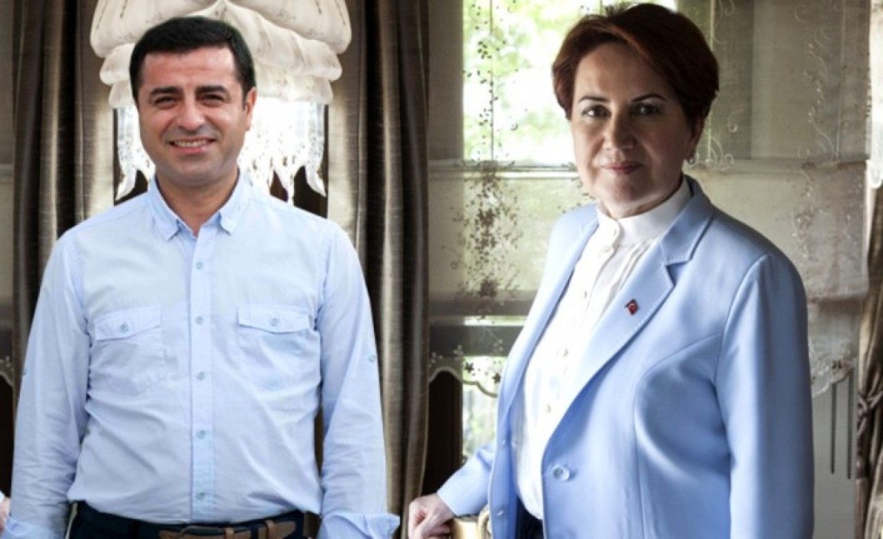 Demirtaş'ın "Dışarıda olsam Meral Hanımlara kahvaltıya giderdik" sözlerine Akşener'den yanıt!