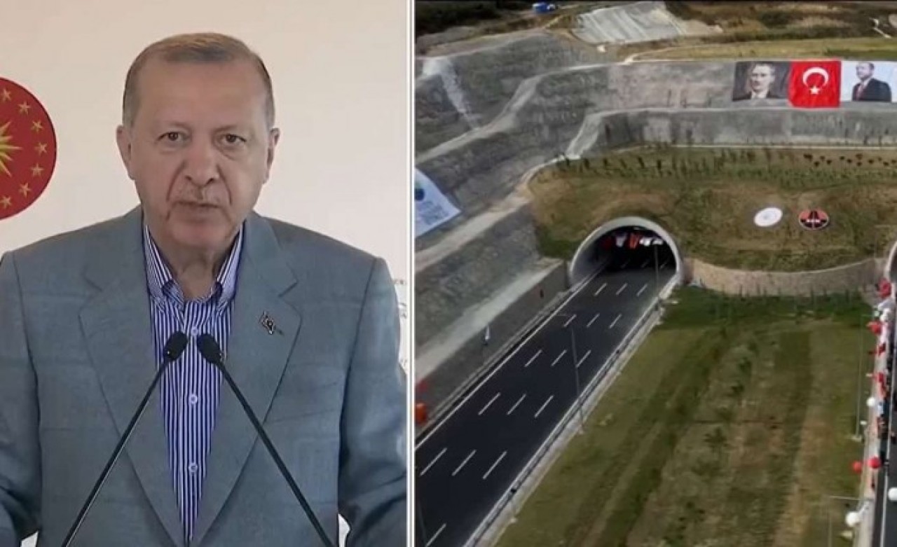 Erdoğan'dan Kuzey Marmara Otoyolu açılında flaş açıklamalar: 'Yol medeniyettir!'