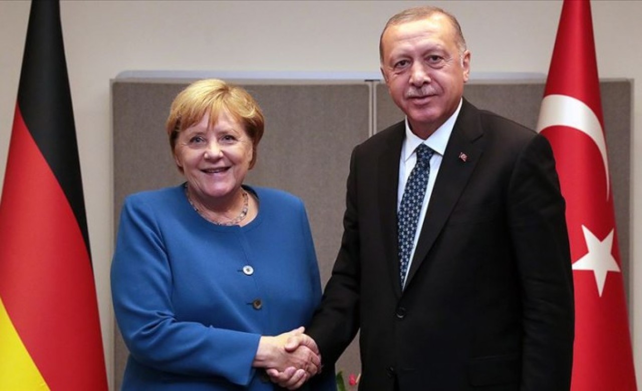 Erdoğan ile Merkel arasında Doğu Akdeniz görüşmesi