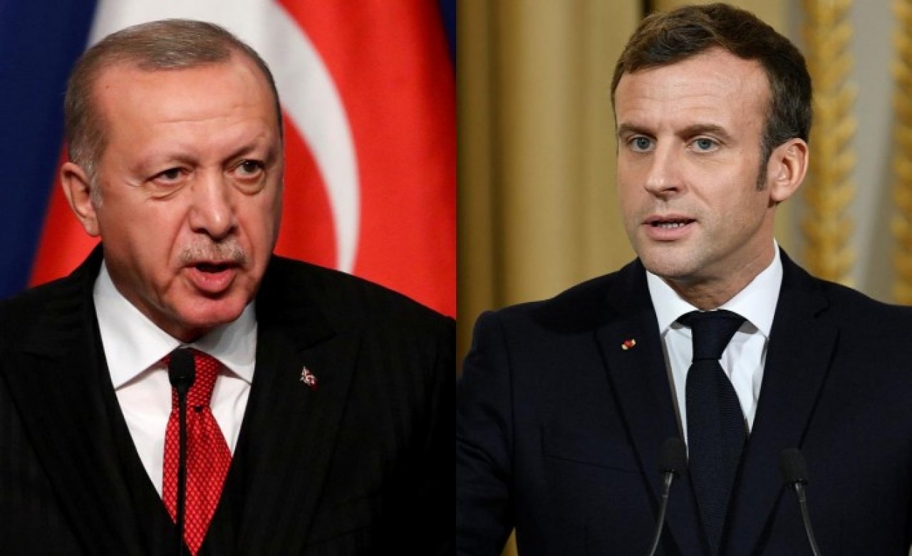Fransa Cumhurbaşkanı Macron'dan Cumhurbaşkanı Erdoğan ile ilgili skandal sözler!