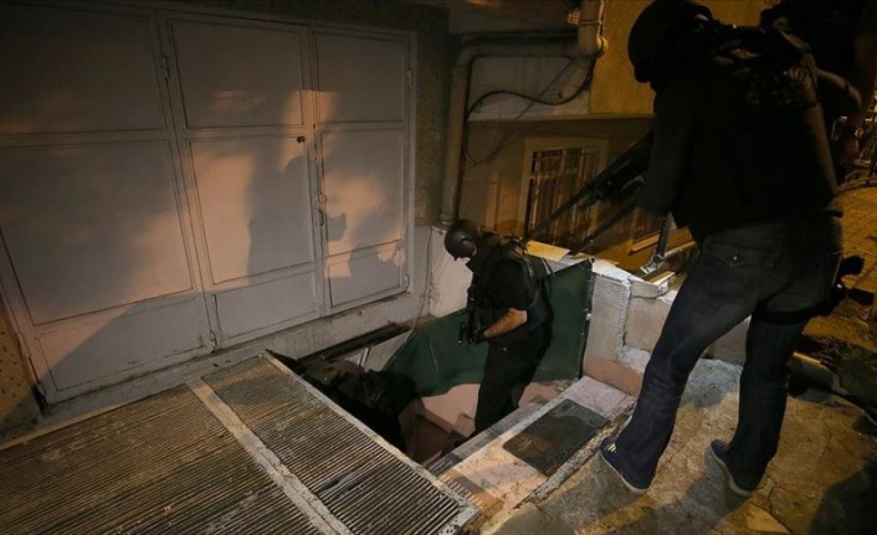 İstanbul'da terör örgütü DEAŞ'a yönelik eş zamanlı operasyon