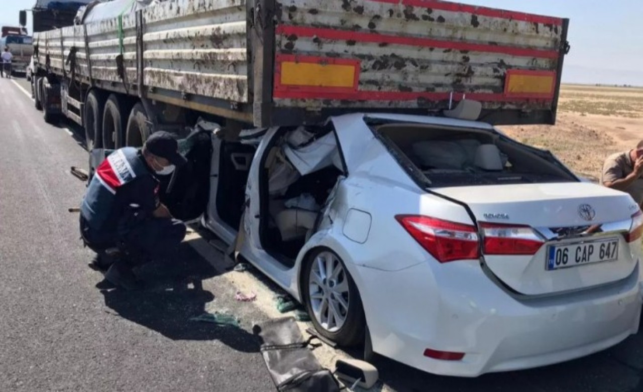 Konya'da feci kaza! Fetih Güneş öldü