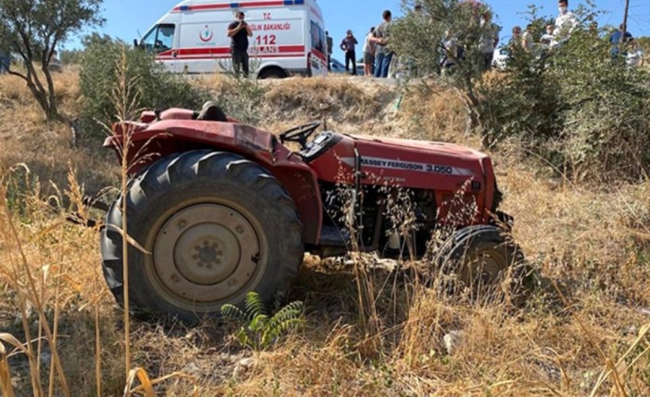 Manisa'da feci kaza: Traktör sürücüsü Mustafa Günay öldü!