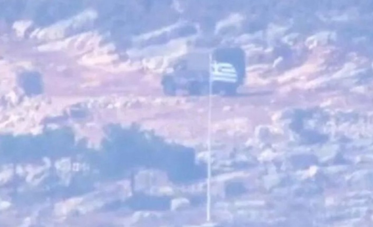 Meis Adası'ndaki Yunan askerleri böyle görüntülendi
