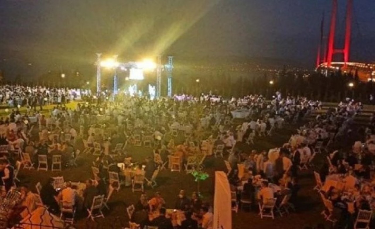 Oğluna düğün yapan AK Partili Cemil Yaman'a para cezası