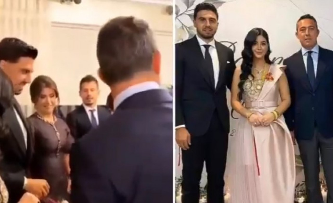 Ozan Tufan nişanlandı: Kurdeleyi Ali Koç kesti