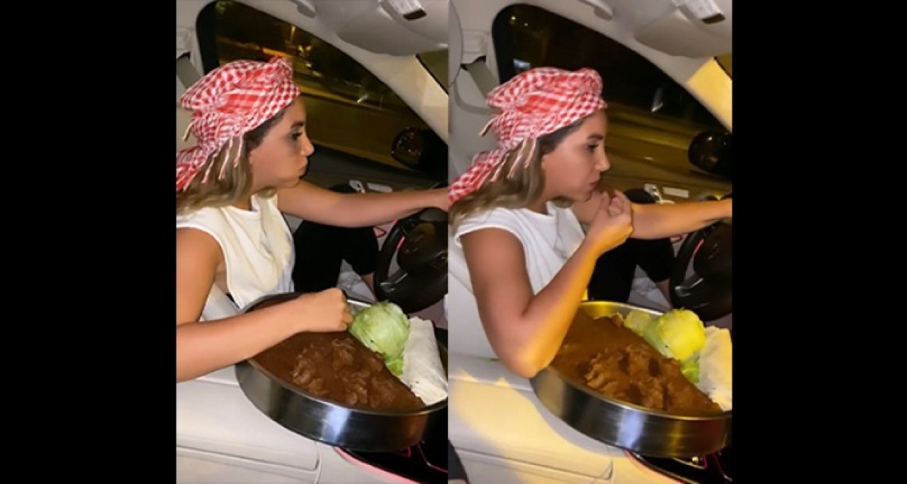 Polis her yerde çiğ köfte yiyen kadını arıyor