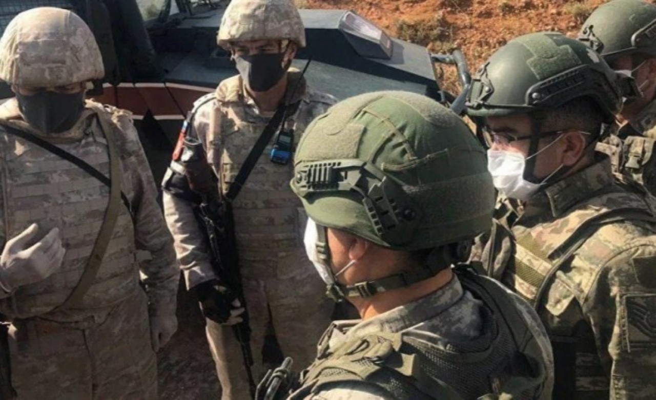 Rus ve Türk askerleri İdlib’de tatbikat gerçekleştirdi