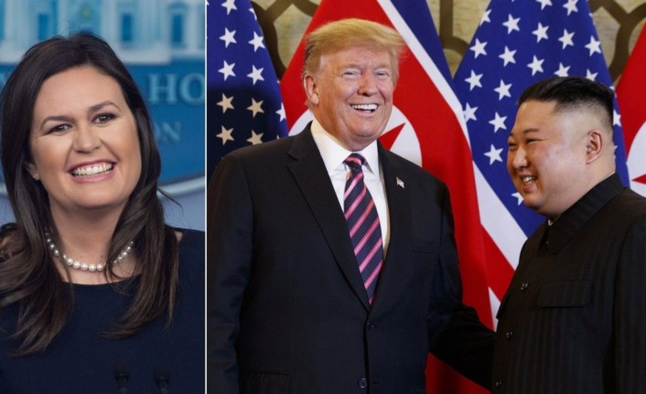 Trump'tan sözcüsü Sanders'e: Kim Jong Un sana asıldı,  git ve ülken için kendini feda et!