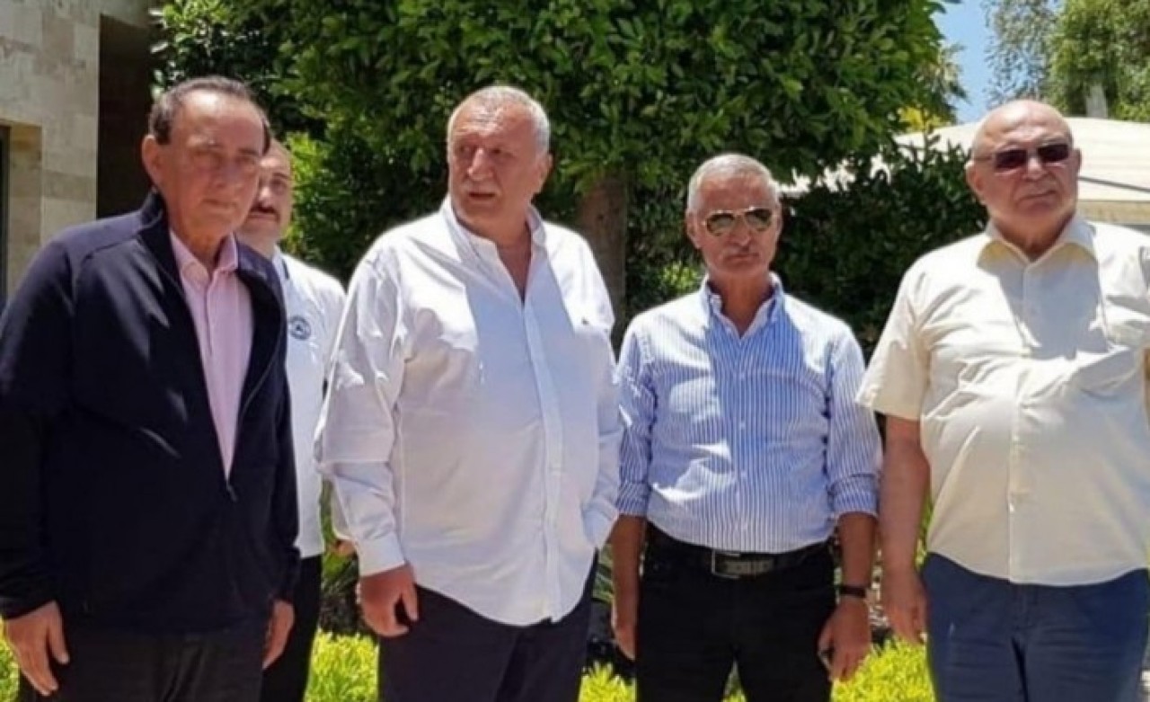 Alaattin Çakıcı,  Mehmet Ağar,  Korkut Eken ve Engin Alan bir araya geldi