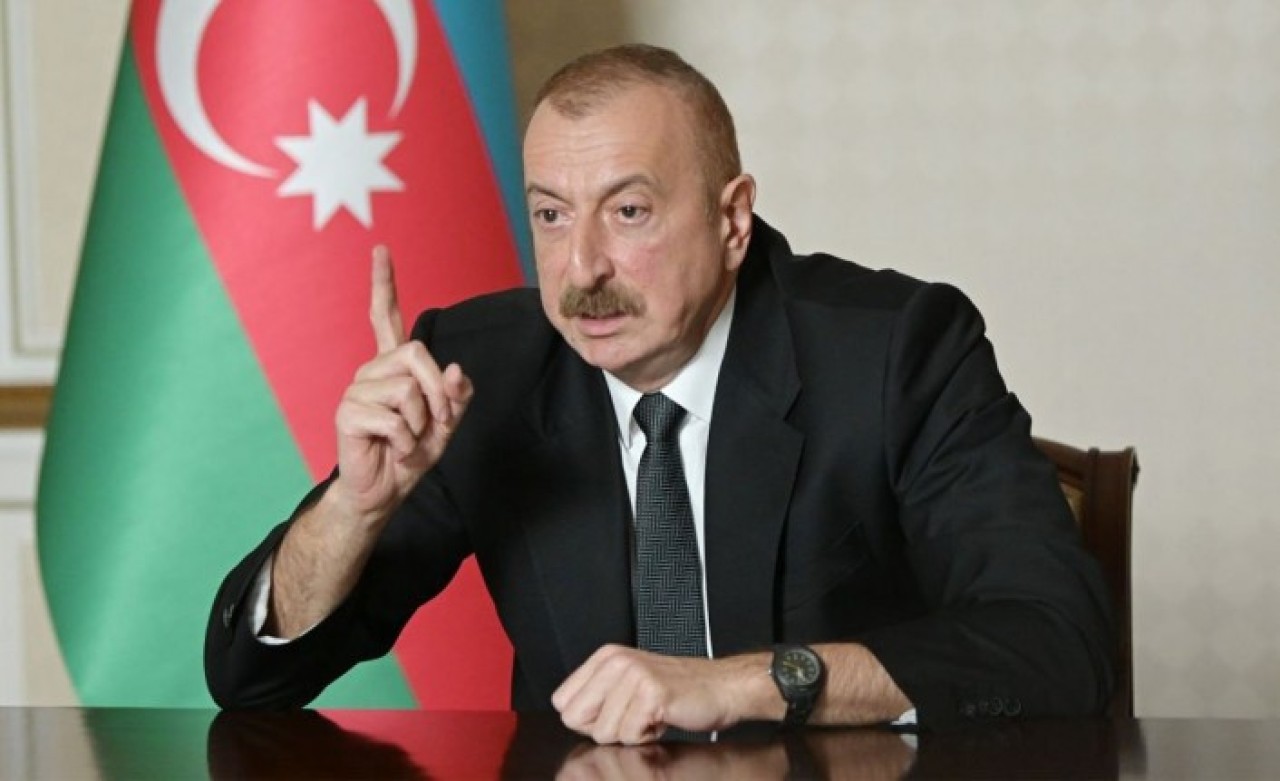 Aliyev'den Karabağ'a Barış Gücü açıklaması