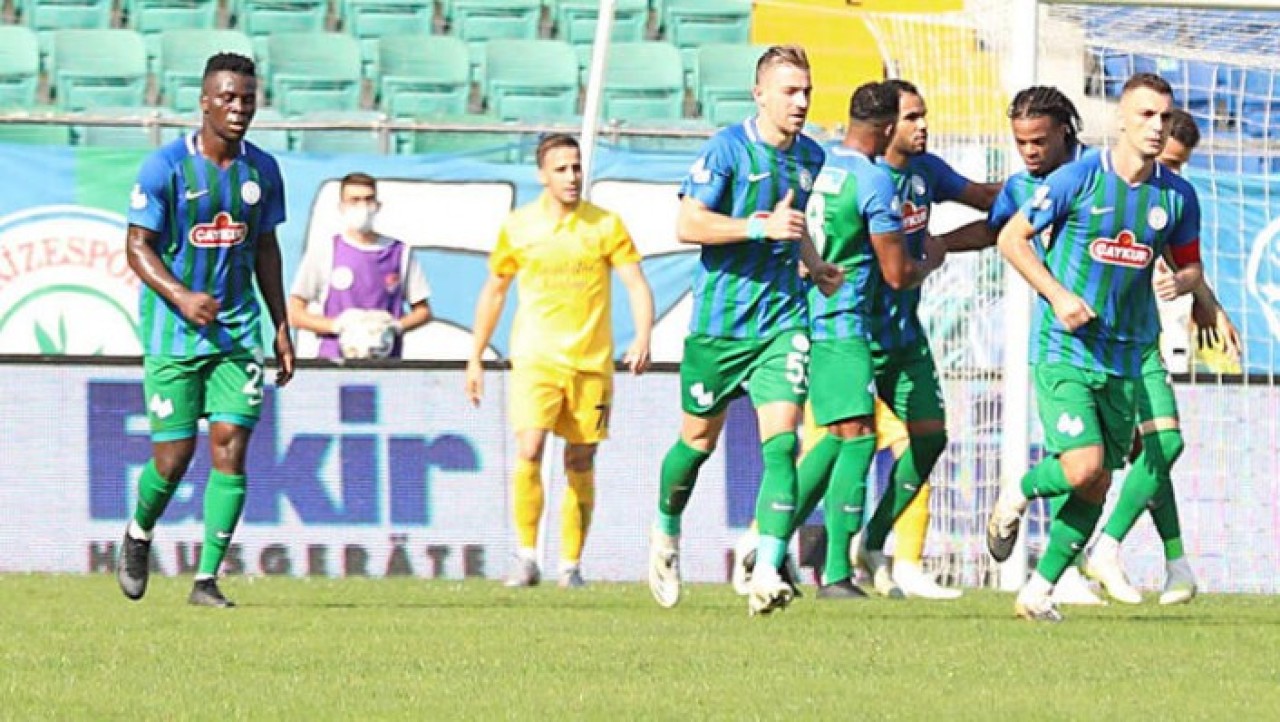 Çaykur Rizespor-Ankaragücü maçında gol yağmuru