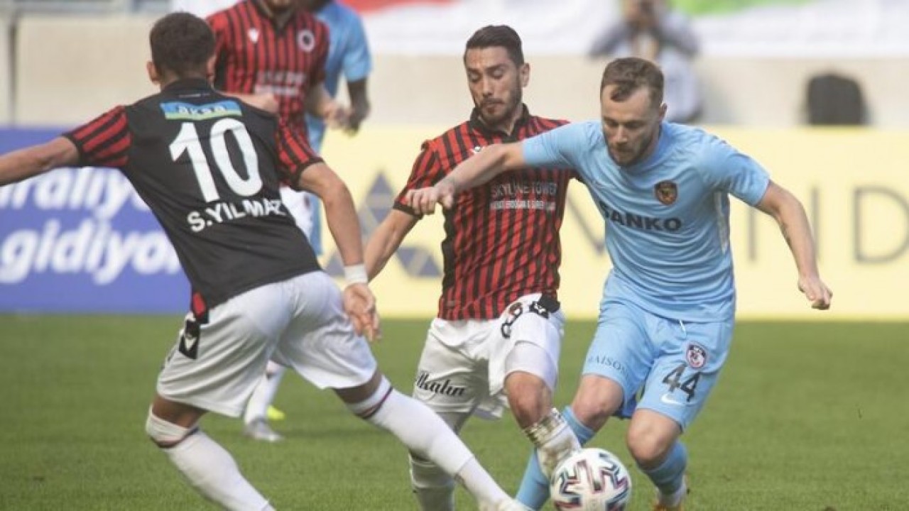 Gençlerbirliği ile Gaziantep FK yenişemedi