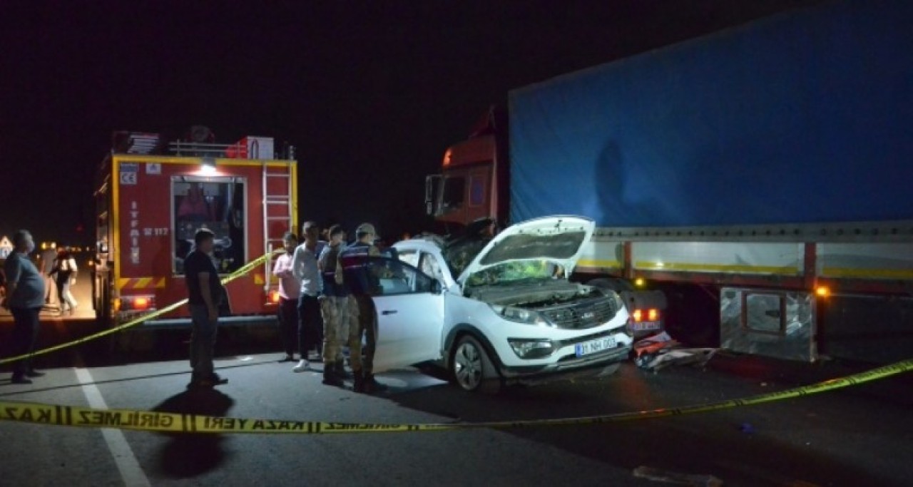 Hatay'da korkunç kaza: Ebru Çaptır,  Semra Çaptır,  Hüseyin Kekeç öldü