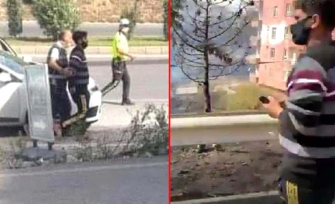 İşte Hatay'da ormanları yakan hainler: Yangını izledi,  suçüstü yakalandı