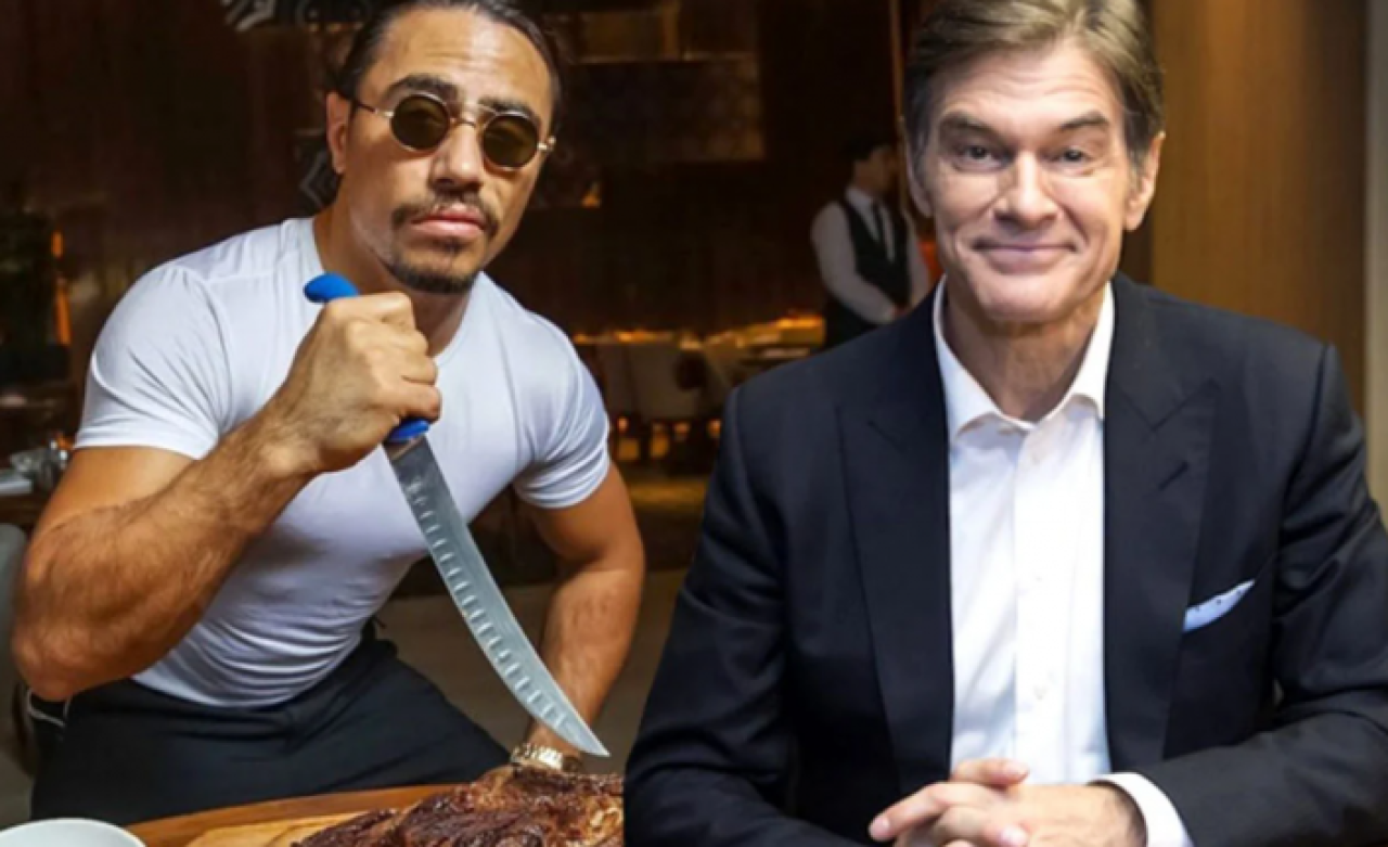 Mehmet Öz ve Nusret'in diyaloğu sosyal medyada dalga konusu oldu!