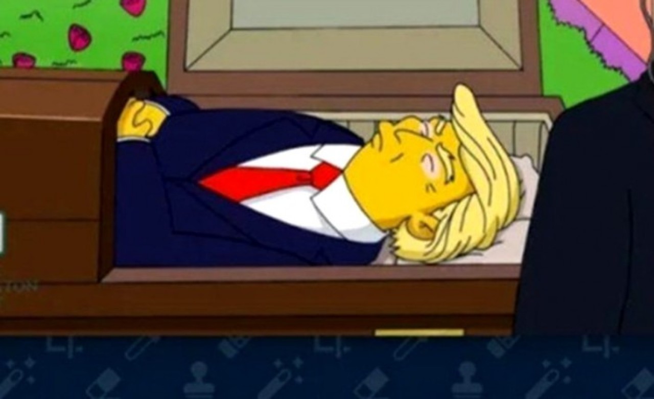 Trump'ın koronaya yakalanması Simpsonlar dizisindeki kehaneti akıllara getirdi