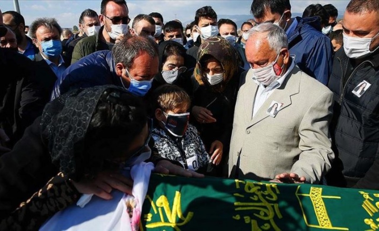 3 yaşındaki Ayda Gezgin'in annesi Fidan Gezgin'e oğlu Atakan Gezgin veda etti: Hoşçakal anne!