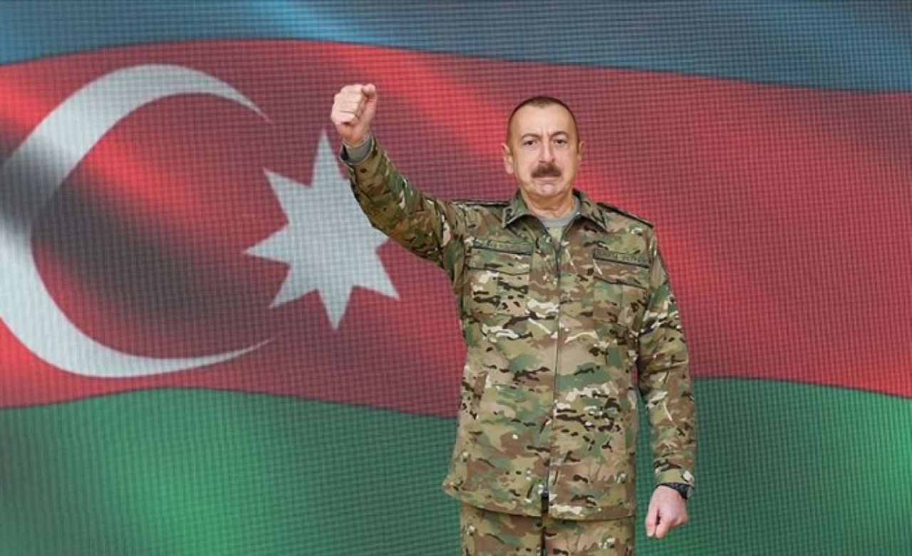 Azerbaycan Cumhurbaşkanı Aliyev: Hocalı kurbanlarının kanı yerde kalmadı,  Şuşa kurtarıldı