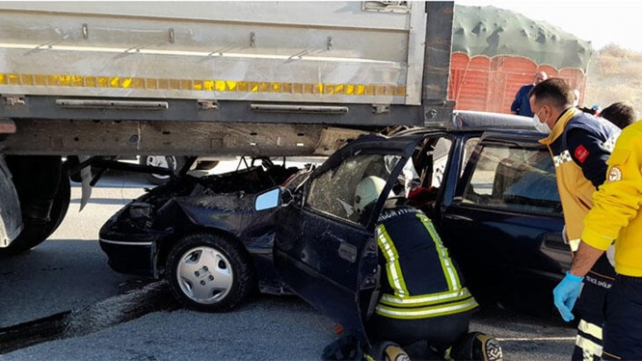 Burdur'da kaza: Gülsüm Kara öldü