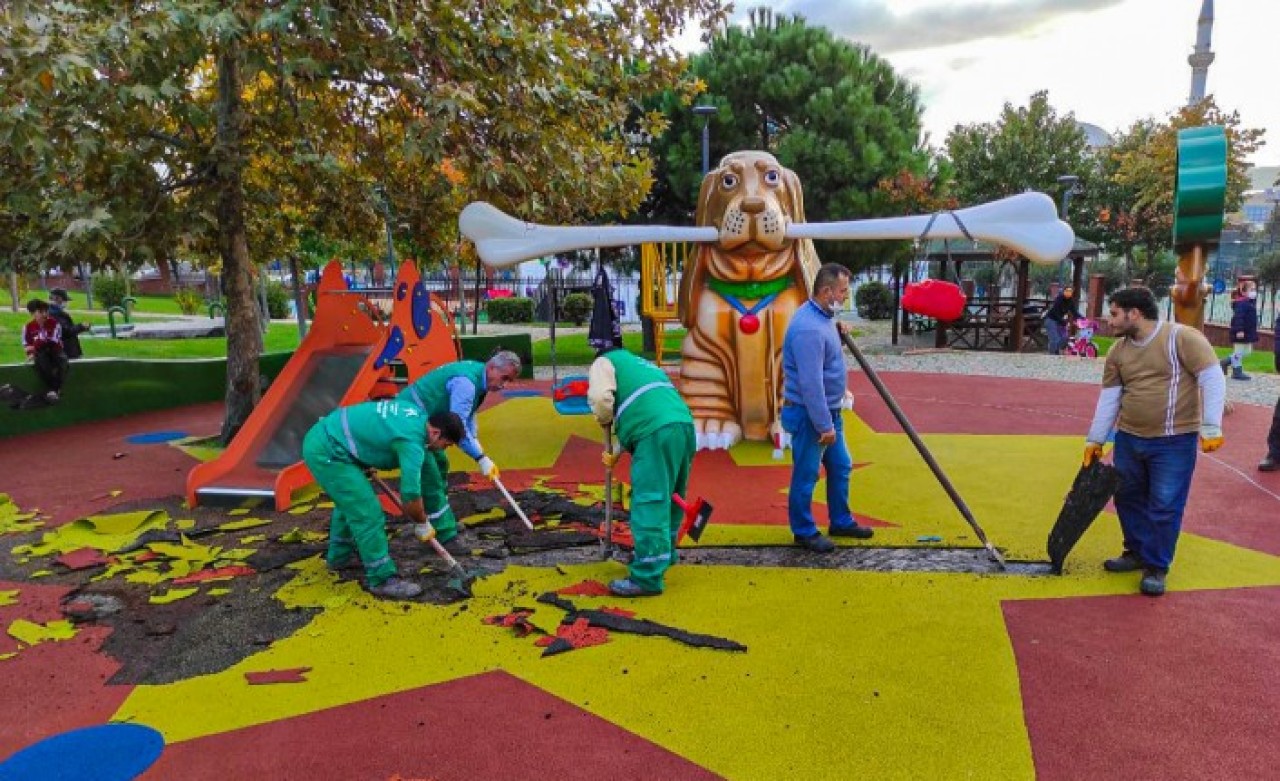 Çocuk parkında 'terör sembolü' iddiasında flaş gelişme! O isimler görevden alındı