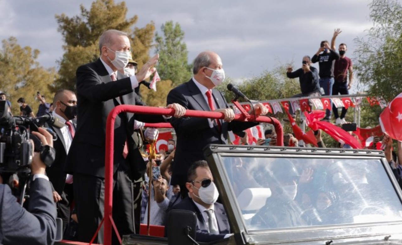 Cumhurbaşkanı Erdoğan KKTC'de: Tarihi açıklamalar