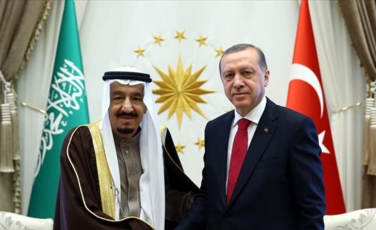 Cumhurbaşkanı Erdoğan,  Suudi Arabistan Kralı Selman ile görüştü