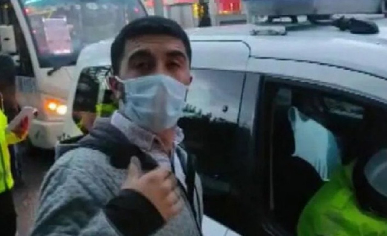 Fazla yolcu alan minibüs şoföründen pes dedirten savunma